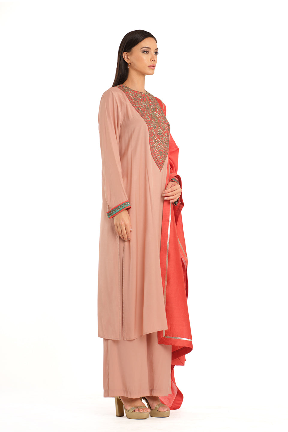 Pink tunic set