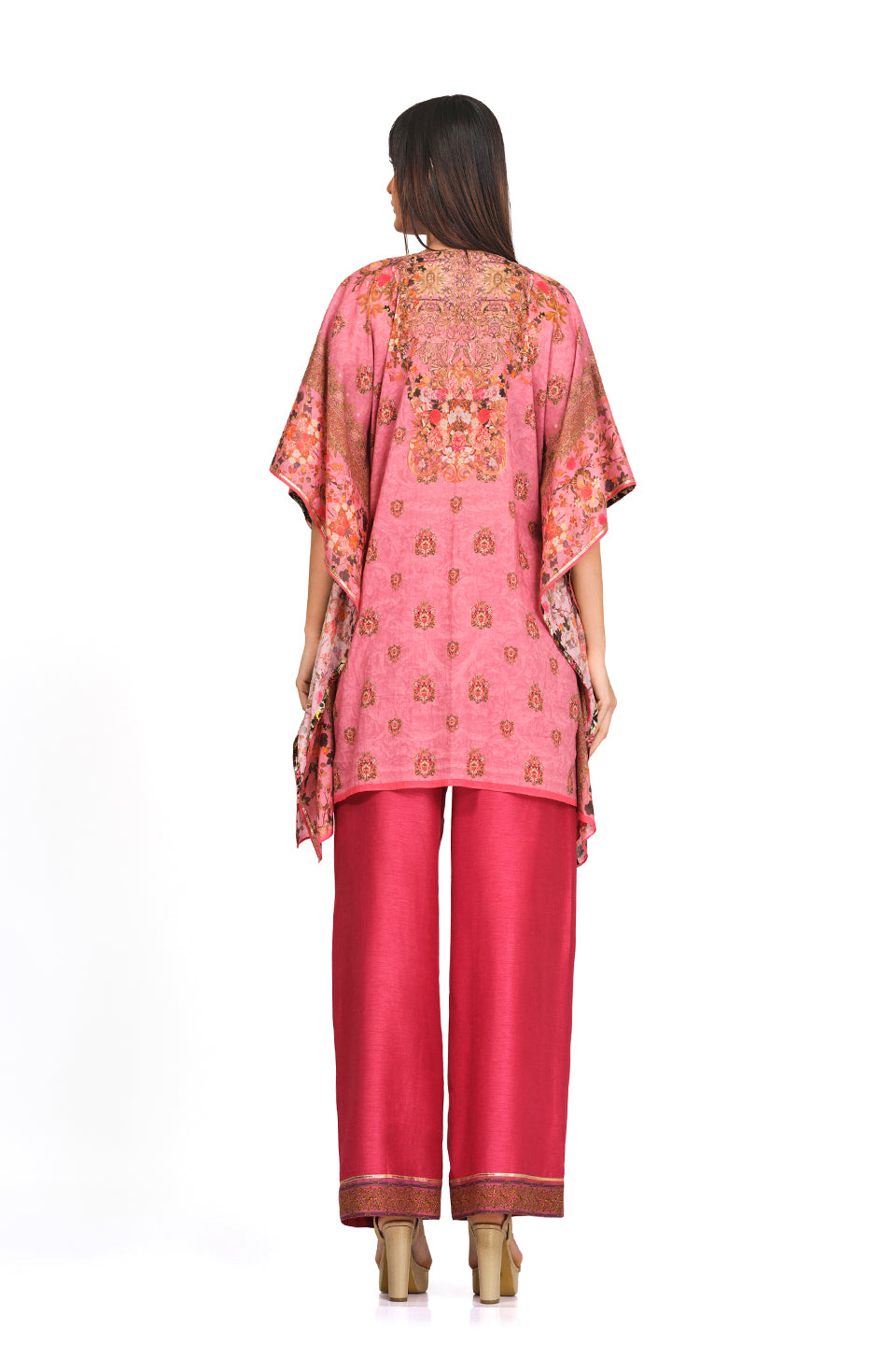 Printed cotton kaftan