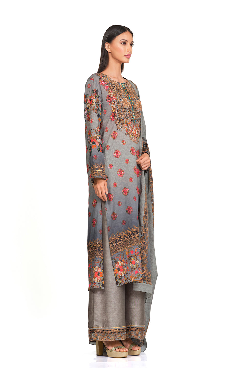 Printed kurta set