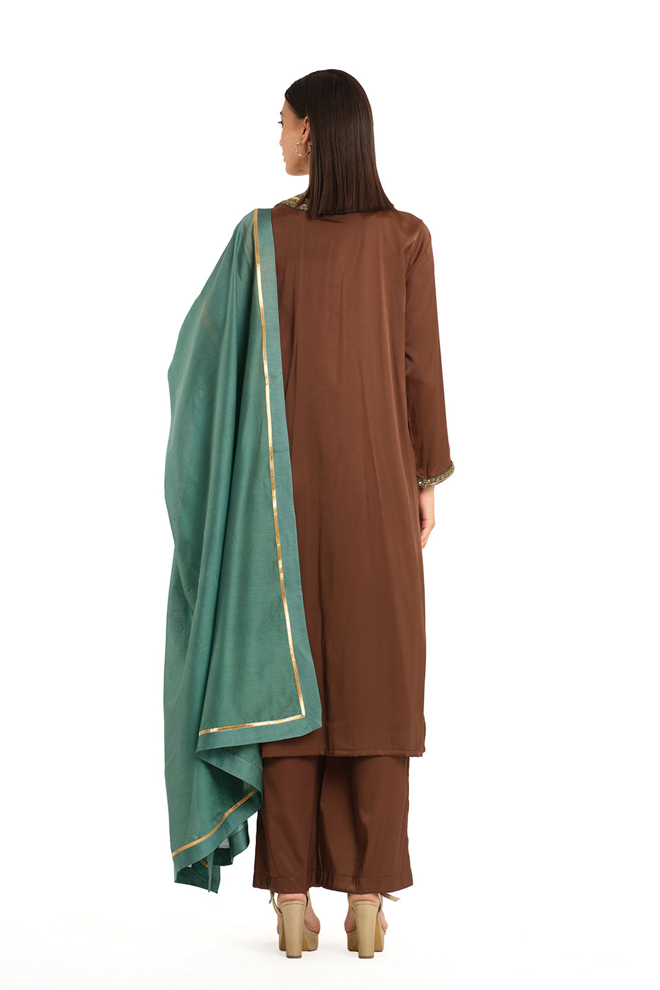 Embroidered tunic set
