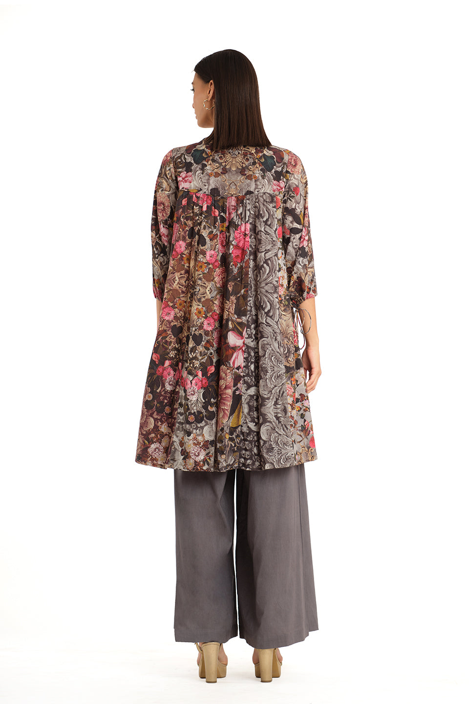 Printed tunic with pants