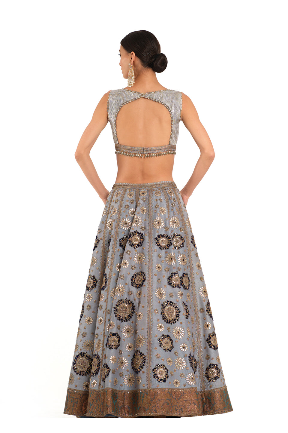 Heavy Embroidered Lehenga with Embroidered Blouse