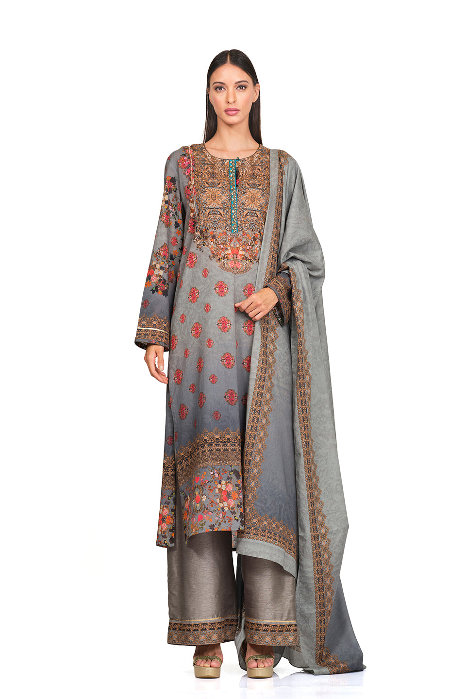 Printed kurta set
