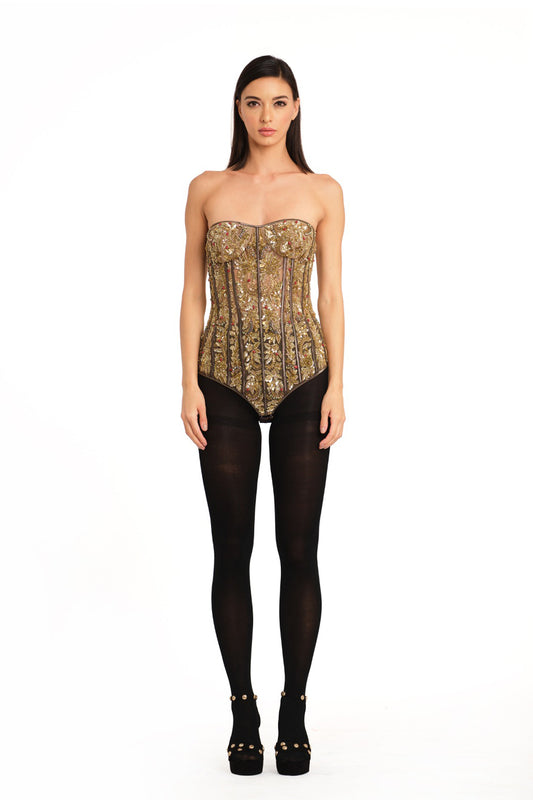 Embroidered set