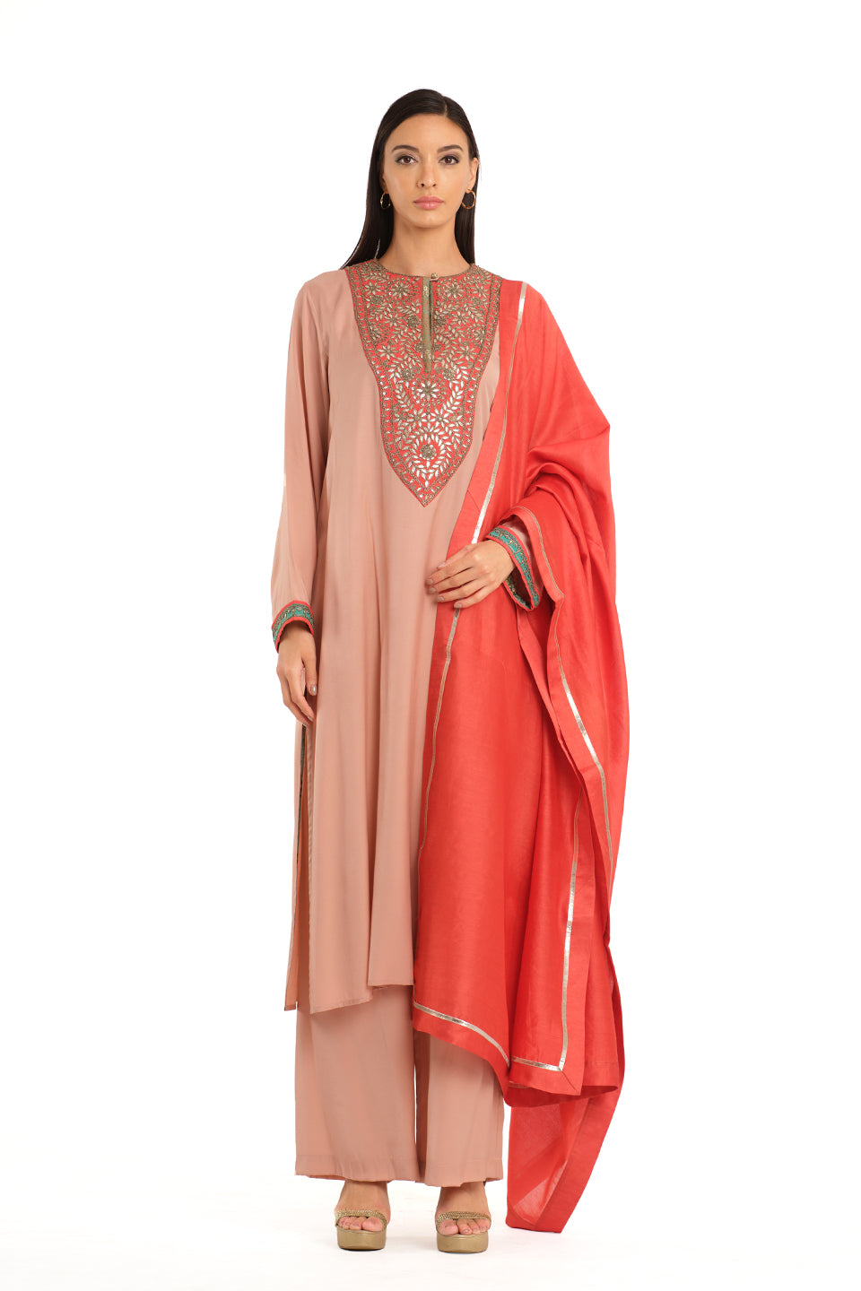 Pink tunic set