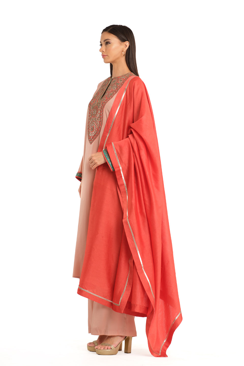 Pink tunic set