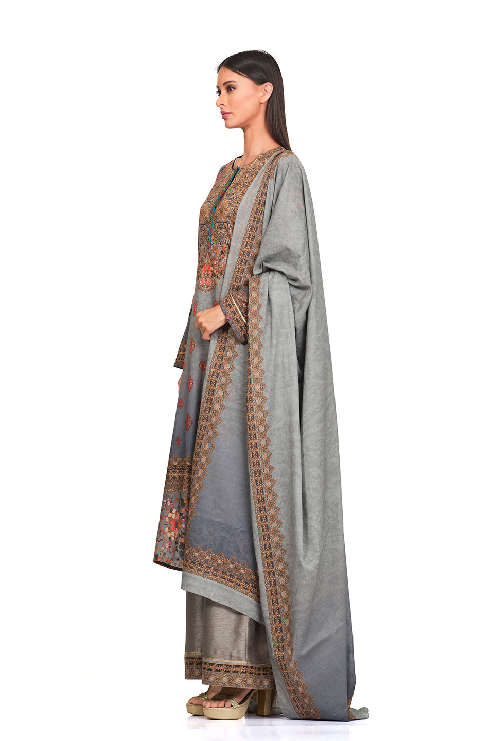 Printed kurta set