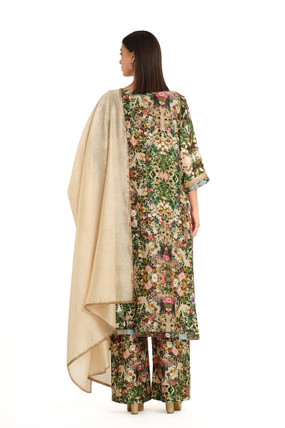 Printed tunic set