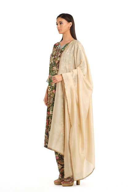 Printed tunic set