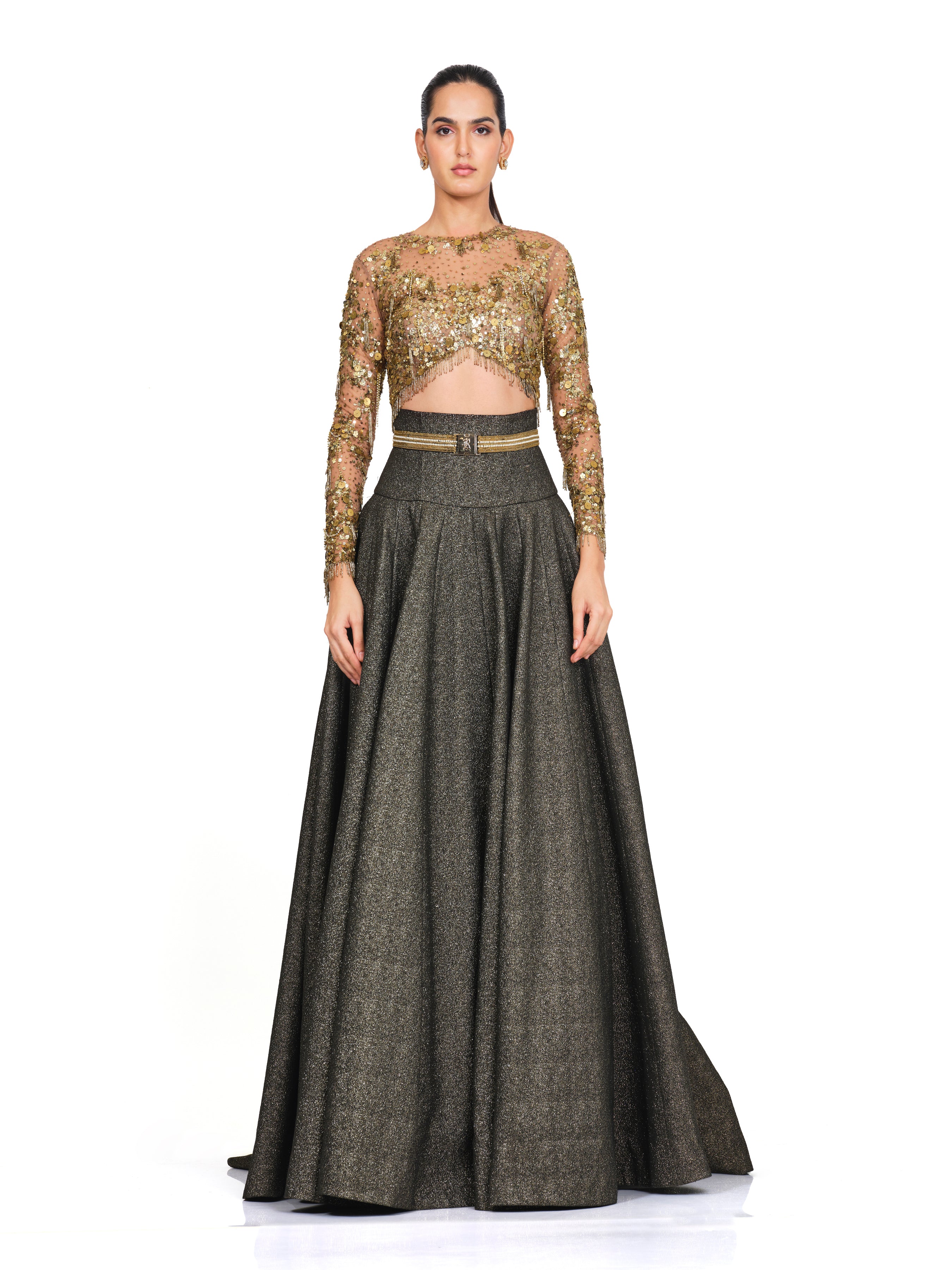 high waist lehenga - Google Search | Maxi skirt dress, Lace dress, Maxi  dress